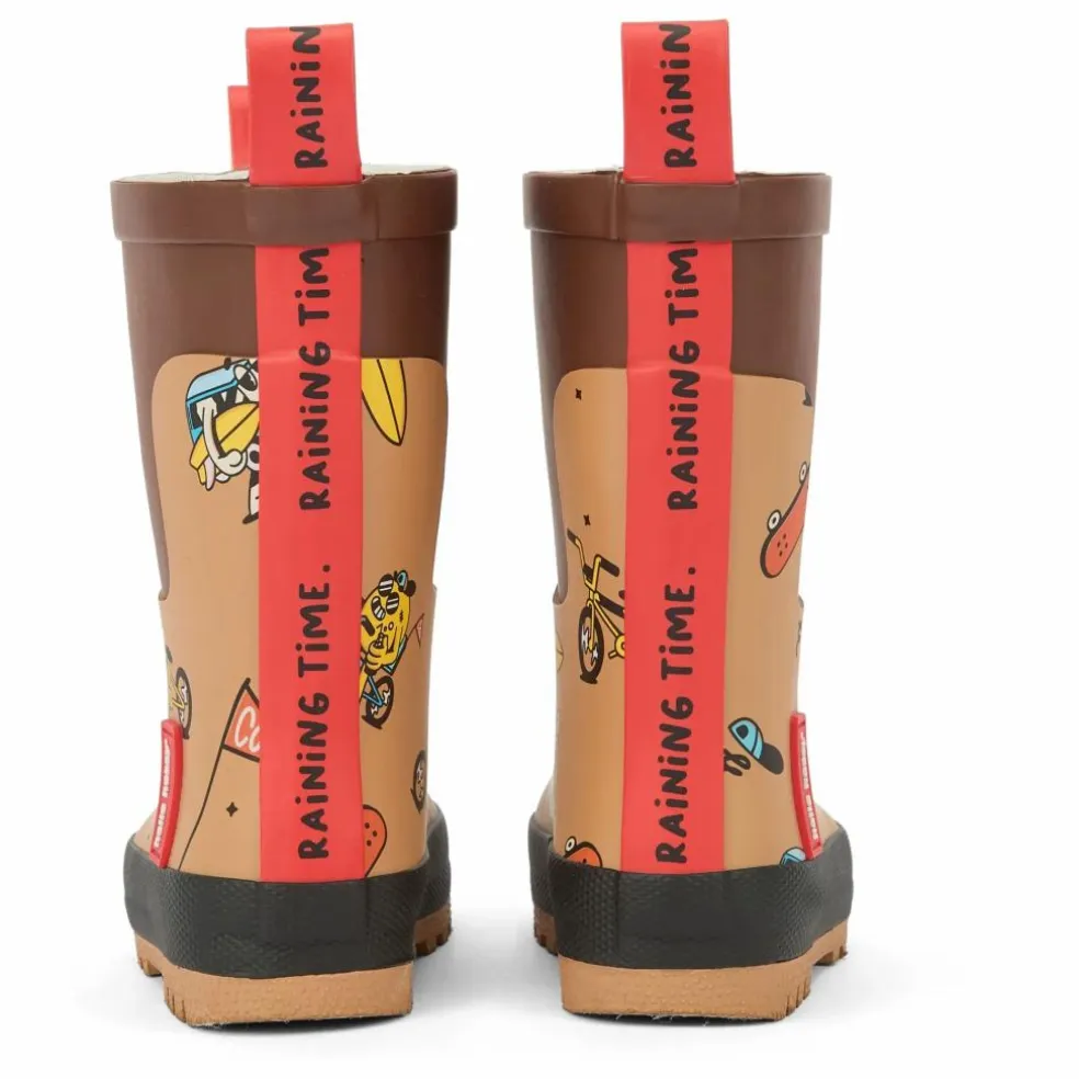 Bottes de Pluie Mascots Ride | Marron