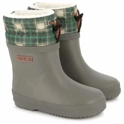 Bottes de Pluie Ploc Fur | Vert kaki