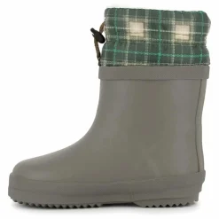 Bottes de Pluie Ploc Fur | Vert kaki