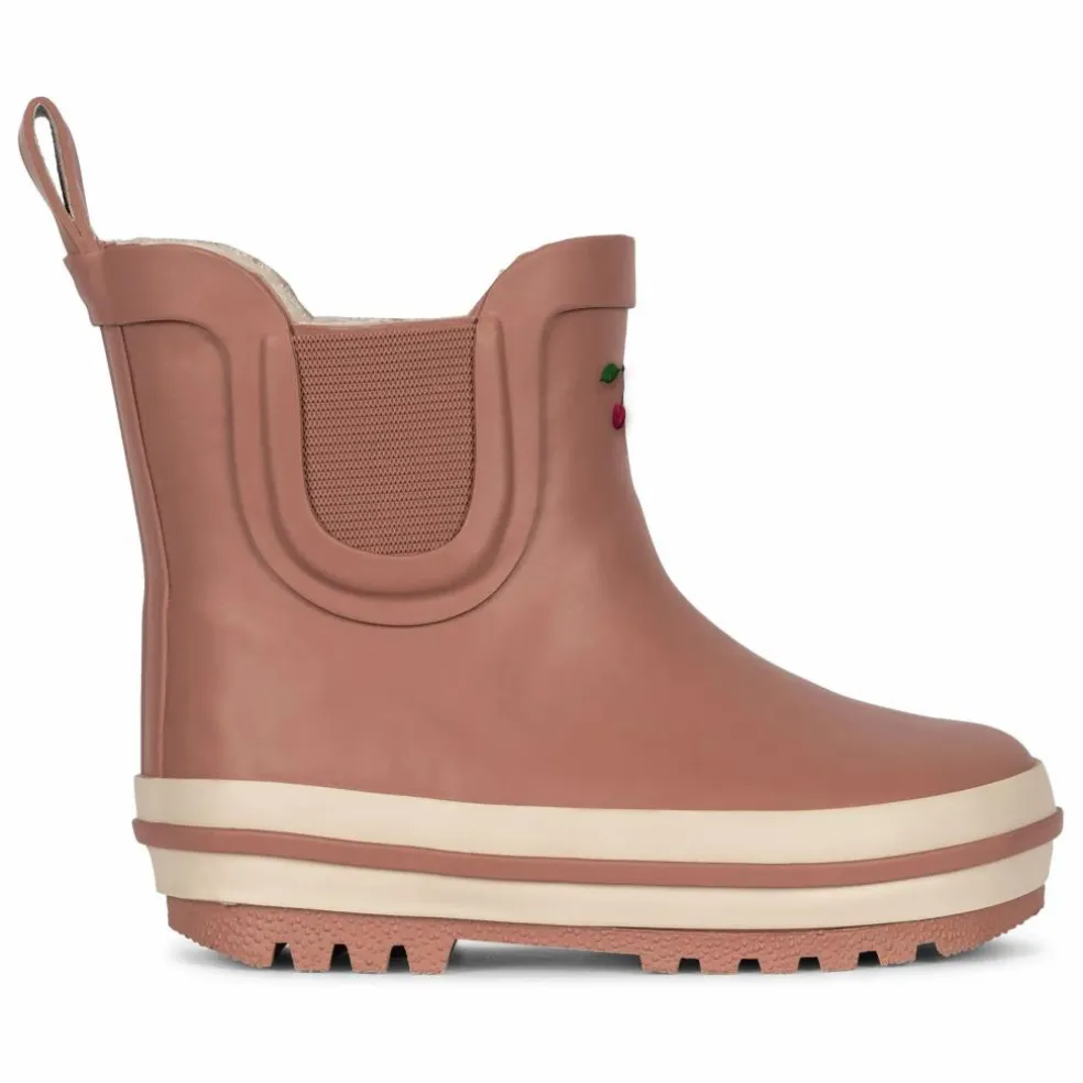 Bottes de Pluie Roi Fourrées | Rose