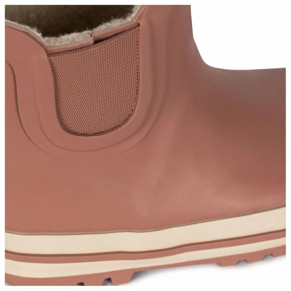 Bottes de Pluie Roi Fourrées | Rose