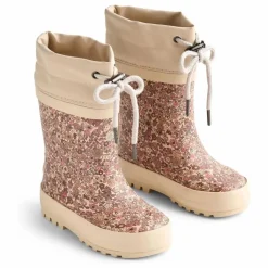Bottes de Pluie Thermo Print Fleuries | Rose