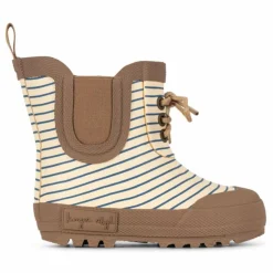 Bottes de Pluie Thermo Rayées | Ecru