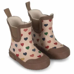 Bottes de Pluie Welly Fleurs | Marron