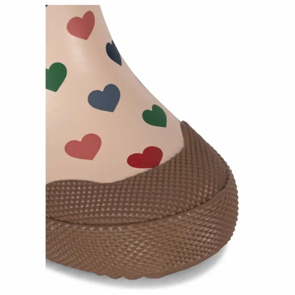Bottes de Pluie Welly Fleurs | Marron
