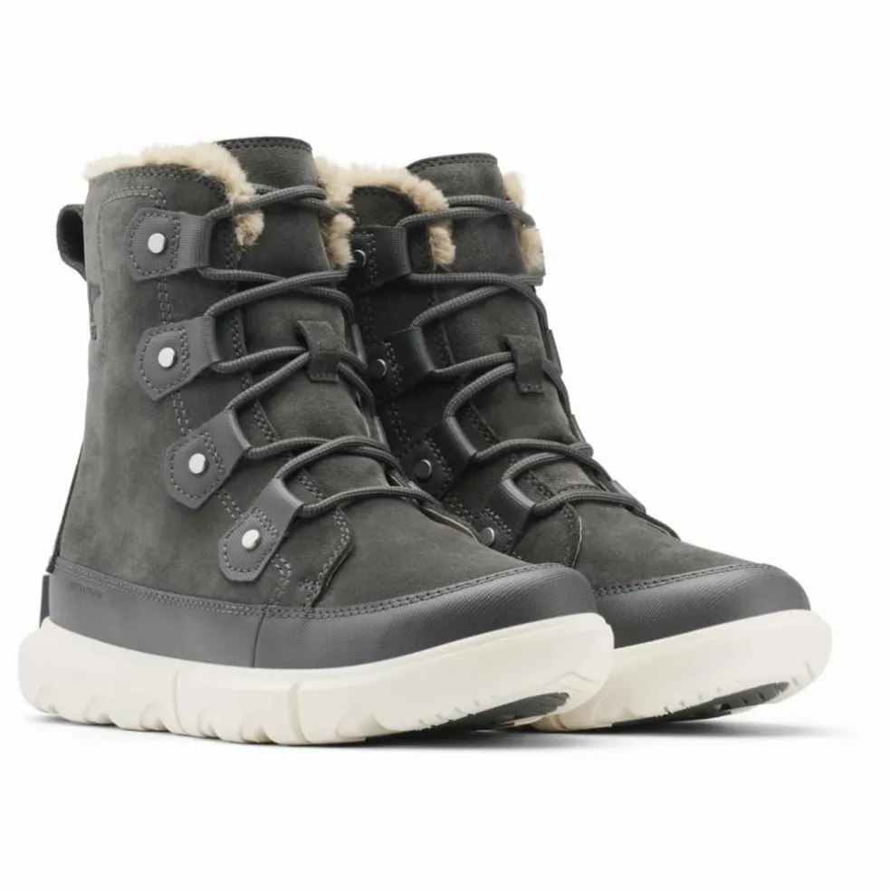 Bottes Fourrées Explorer - Collection Femme | Gris anthracite