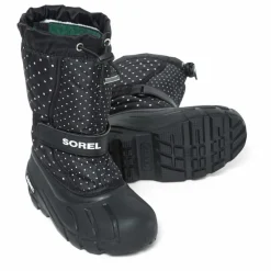 Bottes Fourrées Flurry Print | Noir