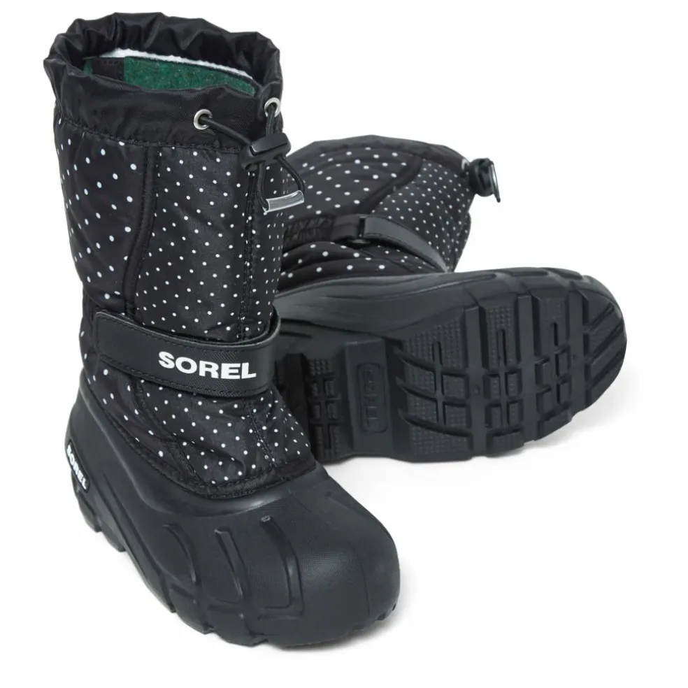 Bottes Fourrées Flurry Print | Noir