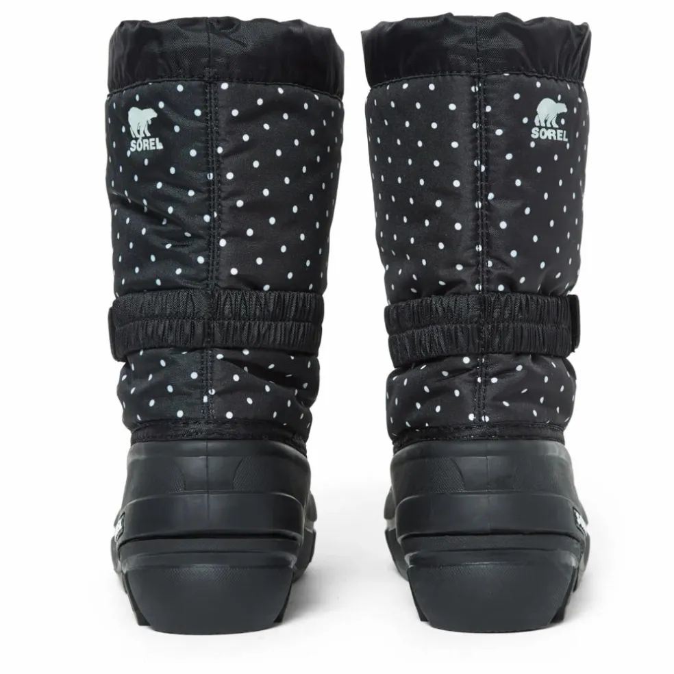 Bottes Fourrées Flurry Print | Noir