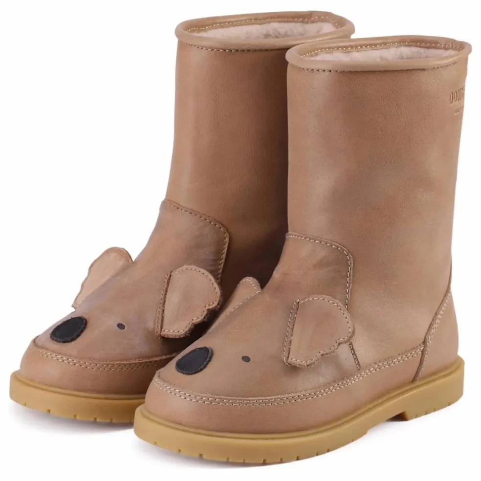 Bottes Fourrées Koala Wadudu | Beige