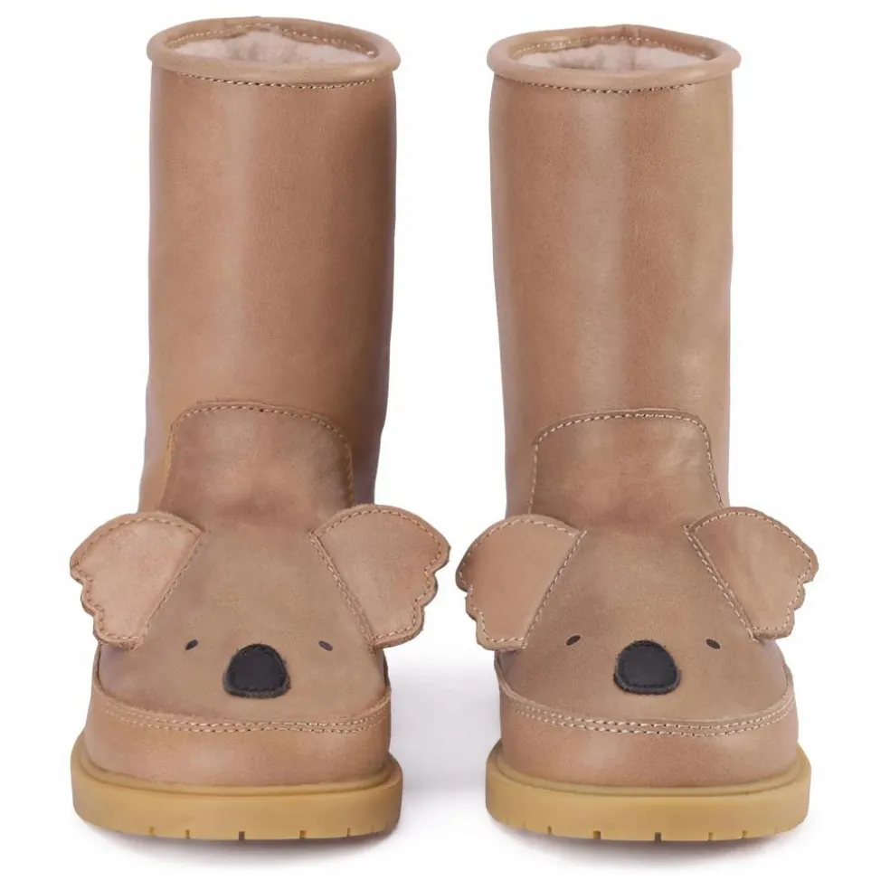 Bottes Fourrées Koala Wadudu | Beige