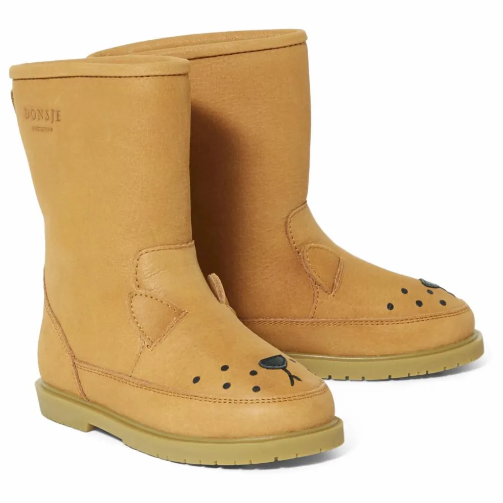 Bottes Fourrées Lion Wadudu | Camel