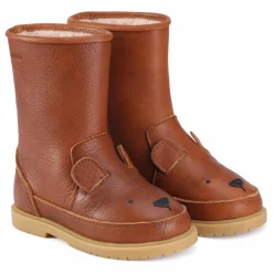 Bottes Fourrées Ours Wadudu | Marron