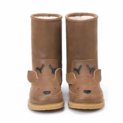 Bottes Fourrées Wadudu Cerf | Taupe