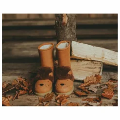 Bottes Fourrées Wadudu Lion | Camel