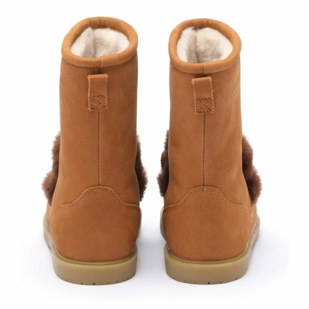 Bottes Fourrées Wadudu Lion | Camel