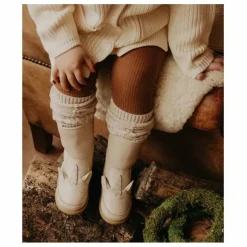 Bottes Fourrées Wadudu Special Licorne | Rose poudré
