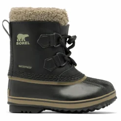 Bottes Fourrées Yoot Pac Cuir Enduit | Noir