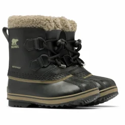 Bottes Fourrées Yoot Pac Cuir Enduit | Noir