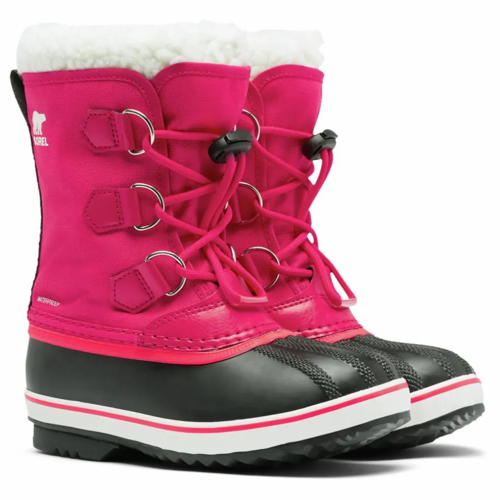 Bottes Fourrées Yoot Pac Nylon | Rose