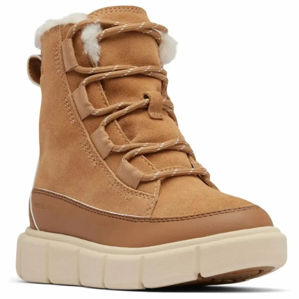 Bottes Imperméables Explorer III Lacets Junior | Camel