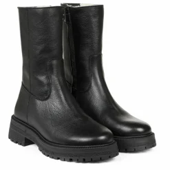 Bottes Montantes Zip | Noir