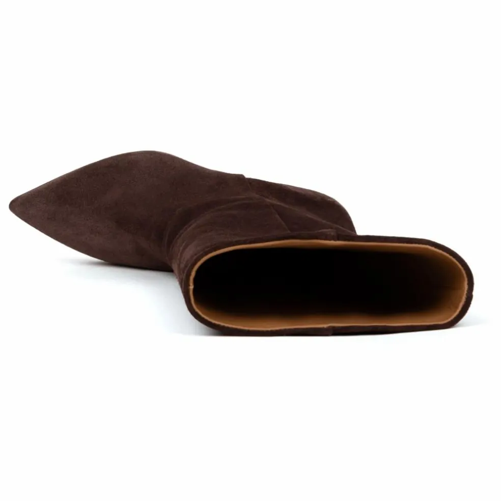 Bottes Petra Suède | Marron