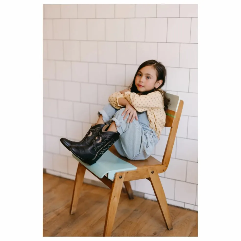Bottes Santiags Mars | Noir