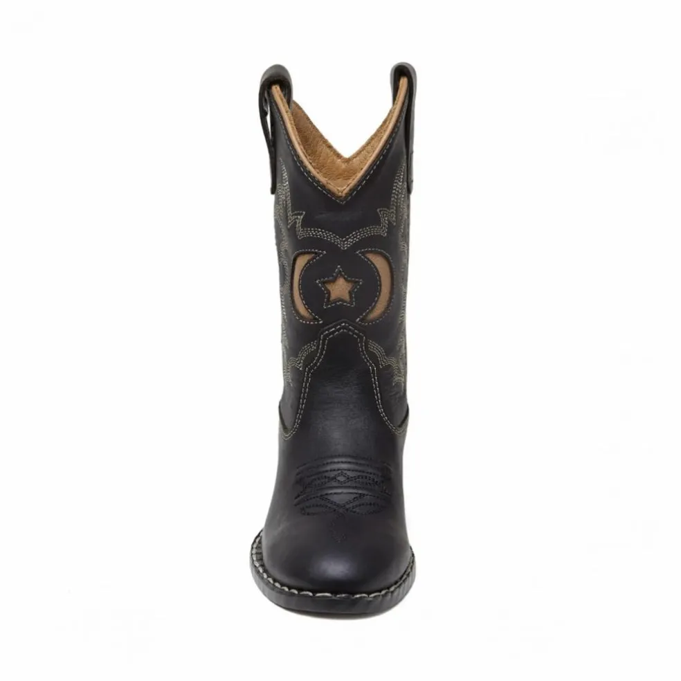 Bottes Santiags Mars | Noir