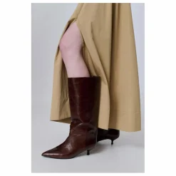Bottes Sydney Vernis | Chocolat