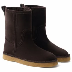 Bottes Texas Croûte de Cuir | Marron