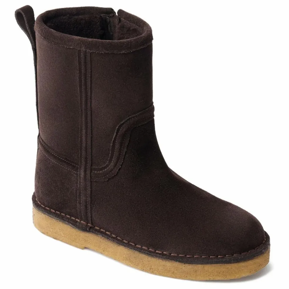 Bottes Texas Croûte de Cuir | Marron