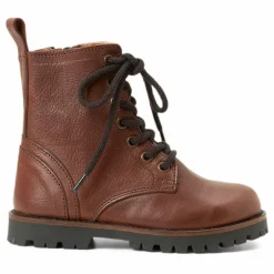 Bottes Zip Lace-up | Marron