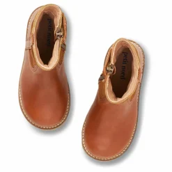 Bottes Zip Lorride | Cognac