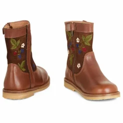 Bottes Zip Lorride - Collection Uniqua | Marron