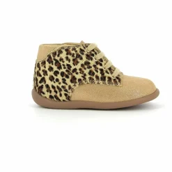 Bottillons Stand Up Derby Velours | Beige