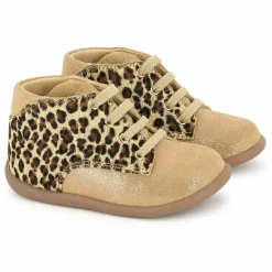 Bottillons Stand Up Derby Velours | Beige
