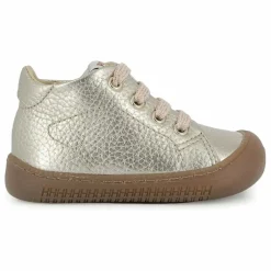Bottillons Yaka Walk Cuir Grainé | Doré