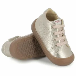 Bottillons Yaka Walk Cuir Grainé | Doré