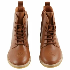 Bottines à Lacets Cuir | Camel