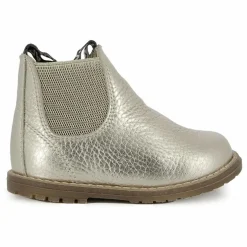 Bottines Bob Jod Zip Cuir Grainé | Doré