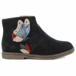Bottines City Fly Velours | Bleu marine