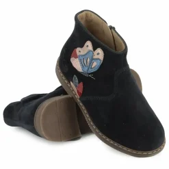 Bottines City Fly Velours | Bleu marine