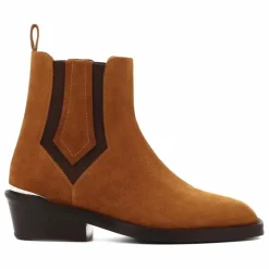 Bottines Clyde Daim | Camel