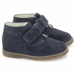 Bottines Easy Fur Velours | Bleu marine