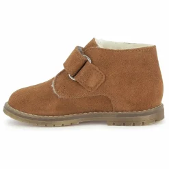 Bottines Easy Fur Velours | Camel