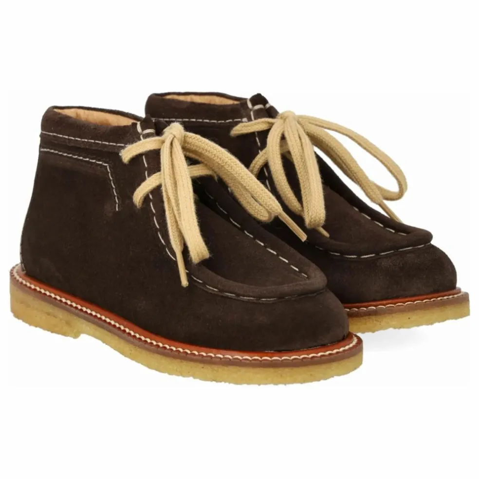 Bottines Lacets | Marron
