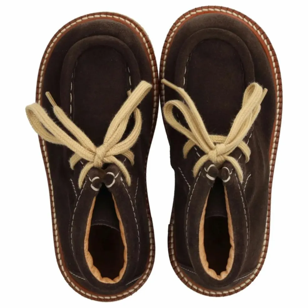 Bottines Lacets | Marron