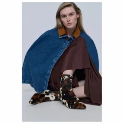 Bottines Paula Poils de Veau | Marron