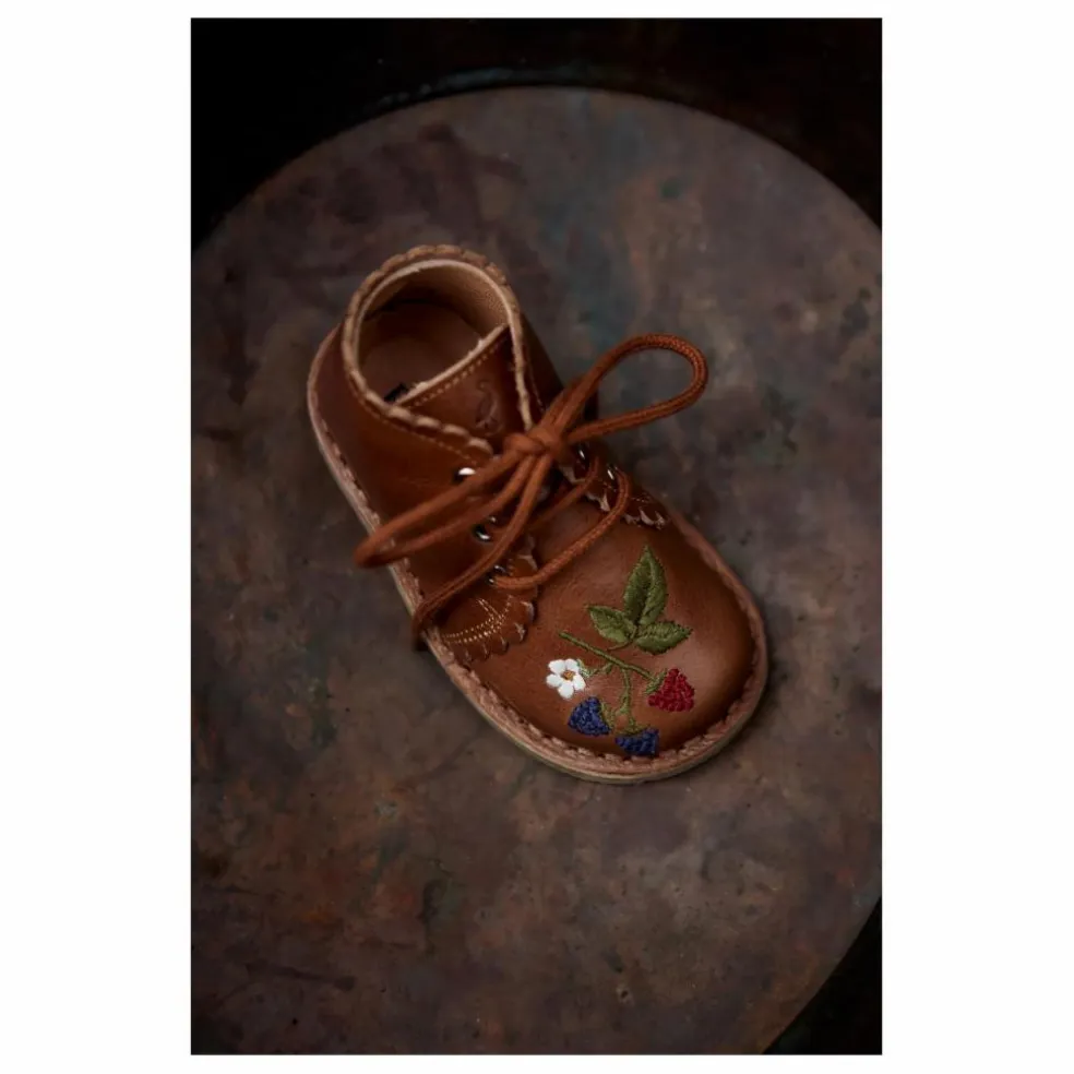 Bottines Scallop Blackberries - Collection Uniqua | Marron